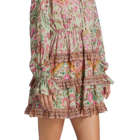 Hemant & Nandita Ruffle Mini Dress - Picture 5 of 8